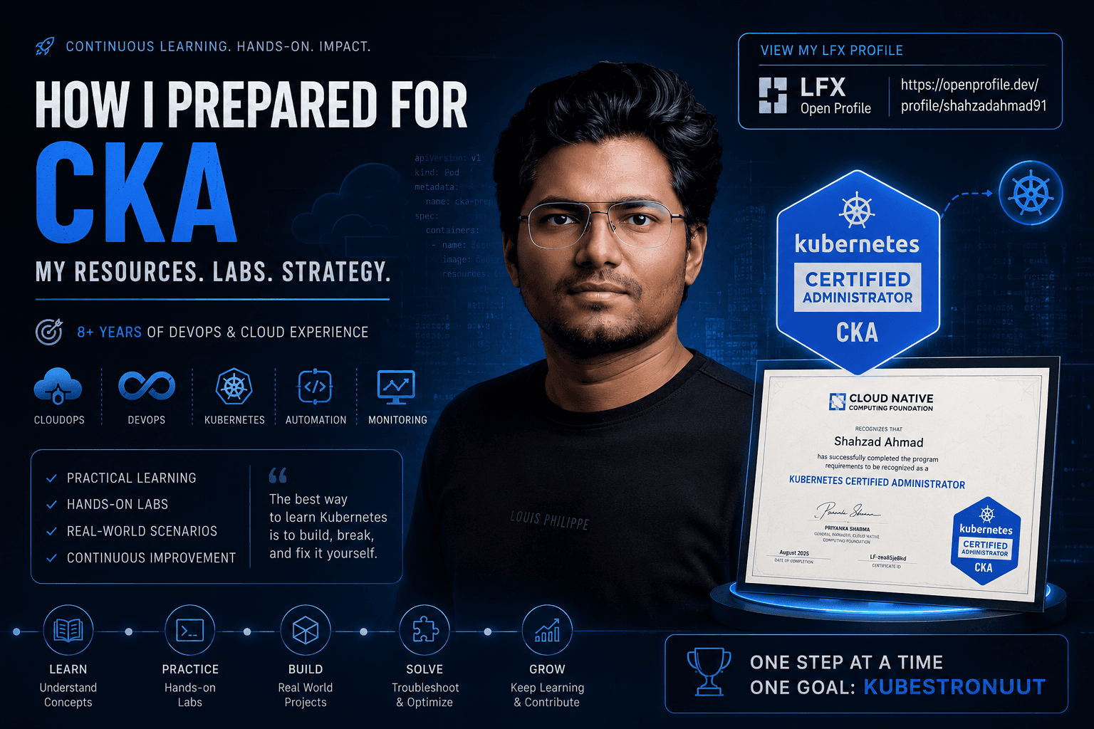 How I Prepared for CKA: Resources, Labs, and Strategy That Worked for Me