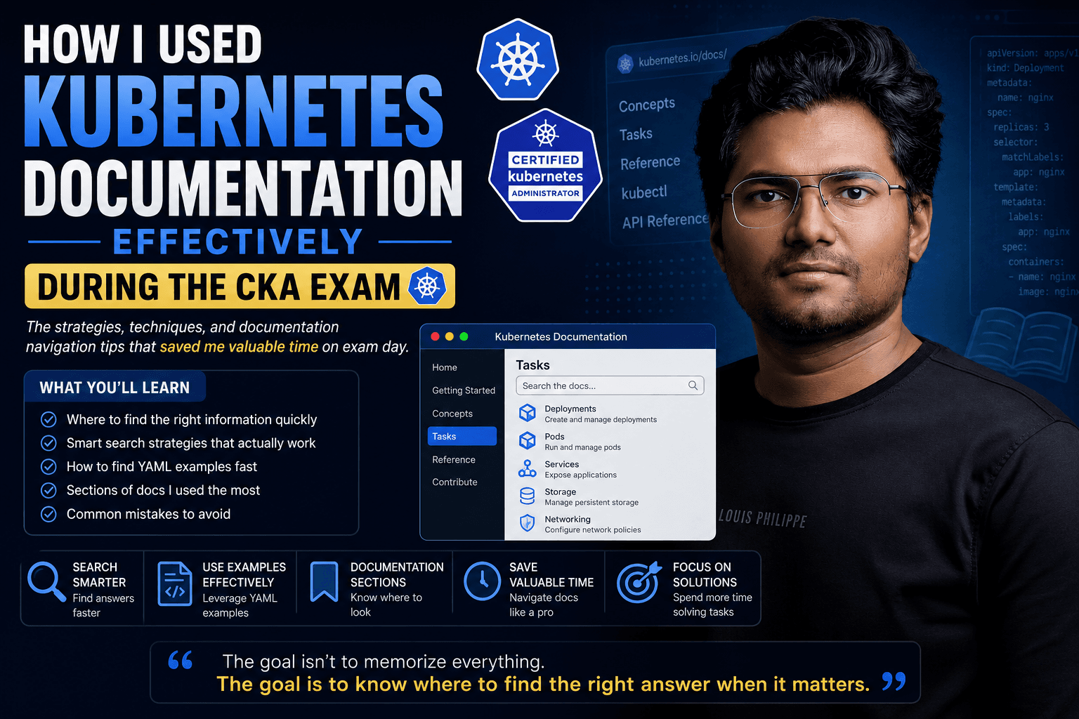 How I Used Kubernetes Documentation Effectively During the CKA Exam